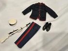 Hasbro 1964 Vintage GI Joe Marine Dress Uniform & White Parade Rifle (Hong Kong)