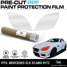 Scheinwerfer Steinschlagschutz PPF Lackschutzfolie für Mercedes SLK 55 AMG R172 Scheinwerfer Steinschlagschutz PPF Lackschutzfolie für Mercedes SLK 55 AMG R172