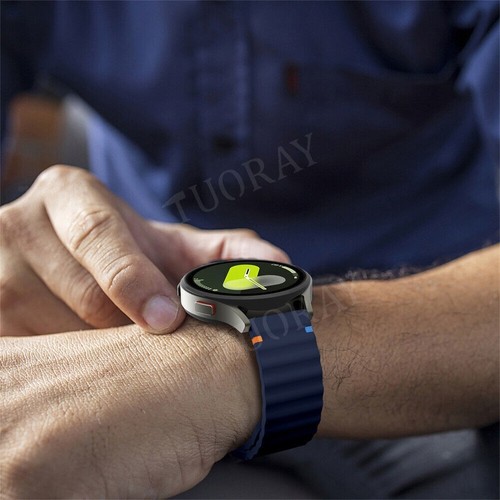 Silikon Armband für Samsung Galaxy Watch FE 7 6 5 4 Pro Classic Active 2 40-47mm - Bild 59 von 101