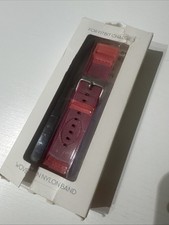 Woven Nylon Band IN PINK For Fitbit Charge 3 / 4 NEW IN BOX W/ FREE SHIPPING