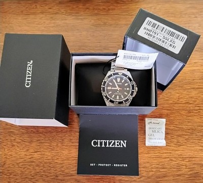 Citizen Eco-Drive Promaster Dive BN0191-55L Men's Watch Blue Dial 45mm 200m New