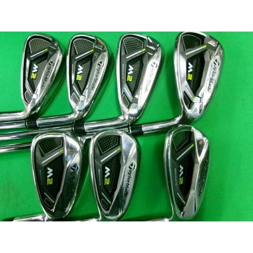 Taylormade M2 2017 Iron Set #5-9,P,A (7Clubs) /Flex S Stiff REAX 88HL - Picture 1 of 6