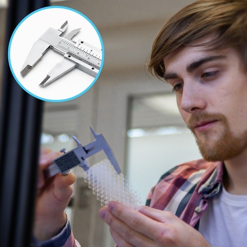 Analog Messschieber Messlehre Schieblehre 0-150mm Edelstahl Messschieblehre - Bild 5 von 12