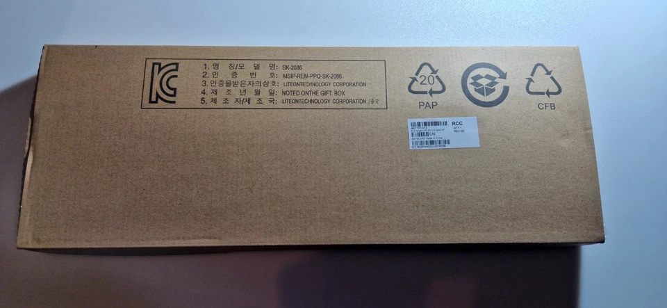 Teclado ORIGINAL PC HP SK-2086 Negro USB – Diseño Español (Ñ) - Imagen 2 de 4