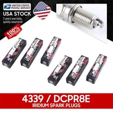 (Quick response) For BMW M3 E46 Z3 E36 6 x Spark Plugs OEM Replace 4339/DCPR8E