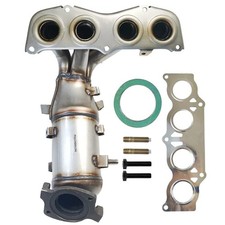 Front Catalytic Converter Compatible with 2002-2006 Toyota Camry/Solara 2.4L ...