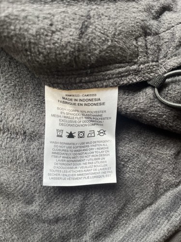 NWT $115 Nike Therma Fit Hooded Baseball Fleece Jacket Men’s 3XL Gray CT2693-060 - Picture 6 of 6