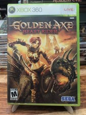Golden Axe: Beast Rider (Microsoft Xbox 360, 2008) Complete CIB 