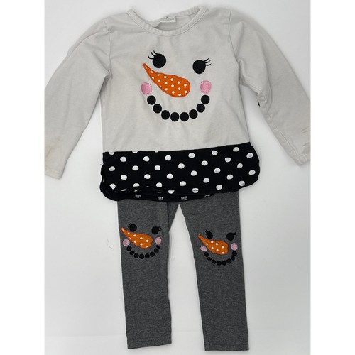 Sparkle in Pink | Completo 2 Pezzi | Bambina 5T | Bianco Grigio Nero | Set Pupazzo di Neve - Foto 10 di 10