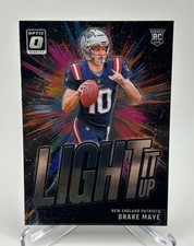 2024 Panini Donruss Optic - Drake Maye (RC) #7 Light It Up Patriots