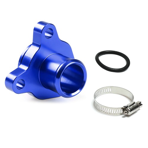 Blue Aluminum Alloy Water Hose Fitting For BMW Motors 335i 335xi 135i and N53 - Picture 3 of 7
