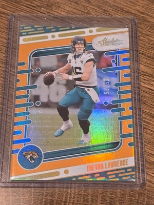 2024 Trevor Lawrence Jaguars Absolute Spectrum Orange #48 /75