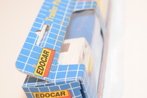 B95 1:64 3 INCH 3INCH EDOCAR TP-1 TP 1 PEUGEOT 205 CARAVAN TRAILER YELLOW MIB - Picture 6 of 15