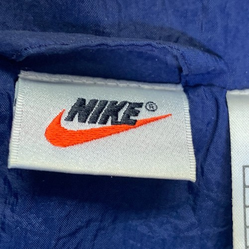 Giacca a vento Nike anni 90 full zip color block grande logo vintage uomo XL - Foto 14 di 19