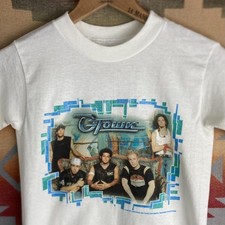 Vintage 2002 O-Town White T-shirt | Kids Size 4 Single Stitch | Made in USA