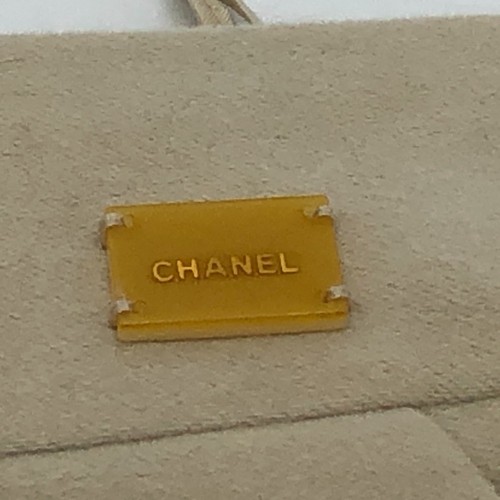 CHANEL AH951 Square logo pocket 01A Bottoms Trapezoid skirt Knee length skirt - Picture 4 of 9