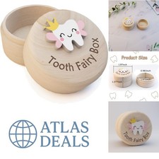 Adorable Handcrafted Tooth Fairy Storage Box - Cherished Keepsake for Kids