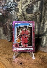2024-25 Optic Jakobe Walter Rated Rookie Pink Glitter /275 #283