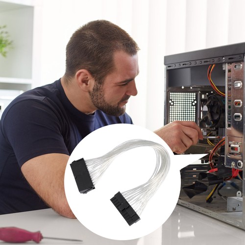 Atx 24-pin Power Adapter Connector Host Extension Cord Cable Kit Male Female - Afbeelding 10 van 12
