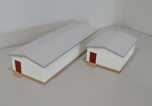Vintage Lot Of 4 Ertl Farm Country, Hog Lot Deluxe Farm Vintage House Set READ* - Picture 23 of 24