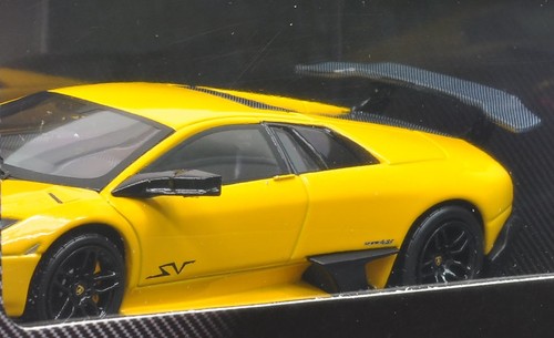 Mattel MT6934T 1/43 Lamborghini Murcielago LP670-4 Muy Veloce Amarillo Model De - Imagen 3 de 6