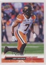 2023 Upper Deck CFL Exclusives /100 Lucky Whitehead #47