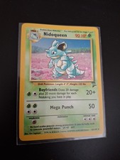 Pokemon Nidoqueen Holo Rare Swirl Base Set 2,12/130
