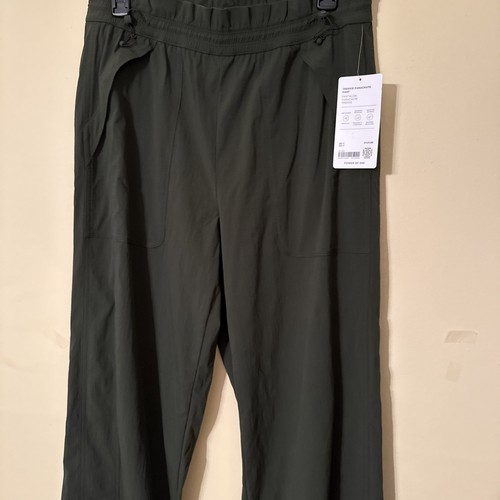 Athleta Trekkie High Rise Parachute Pant Medium Dunkelgrün Sport Freizeit Neu - Bild 3 von 22