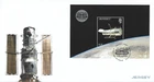 2015 Jersey 25th Anniversary of Launch of Hubble Space Telescope MiniSheet FDC