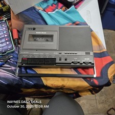 Radio Shack CTR-69 MODEL  14-1154 VOICE ACTUATED CASSETTE RECORDER TESTED