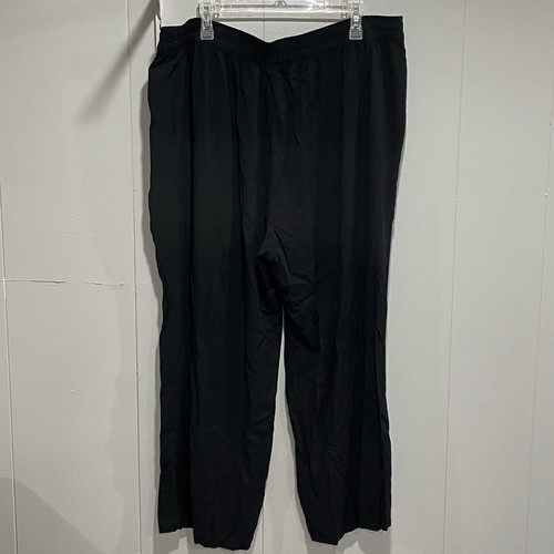 Old Navy Damen High Waist Playa Wide Leg Hose Größe 2X schwarz leicht - Bild 3 von 7