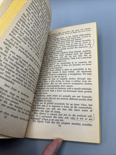 The Mystic Path to Cosmic Power by Vernon Howard 1974 Paperback - Picture 7 of 7