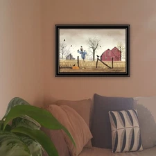 Trendy Decor 4U Tree Farm Wagon Wall Art (Billy Jacobs)