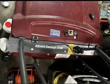 Minuteman Kleen Sweep 35W Walk Behind Battery Floor Sweeper- needs new batteries