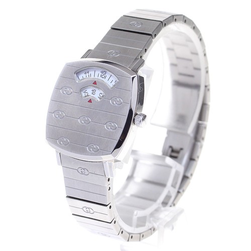 GUCCI Grip 157.5/YA157501 White Dial Quartz Damenuhr_845107 - Bild 3 von 7