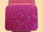 20ml 12 Vial Case ~ Spice Red Sparkle w/Hologram Hearts ~ FREE SHIPPING!