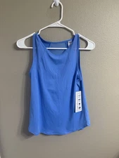 Women RBX Active Blue Tank Top XS NWT MSRP $48