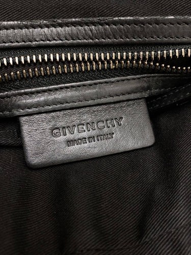 Bolso de hombro de cuero bidireccional Givenchy Nightingale negro bolso de lujo de diseñador - Imagen 6 de 16