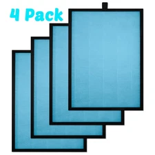 4 Pack HP8 HEPA Replacement Filter Compatible with HP8 Air Purifier, SP-HP8-RF