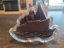 NEW 2025 Titanic 5oz Colorized High Relief Copper in Capsule 5000 Mintage