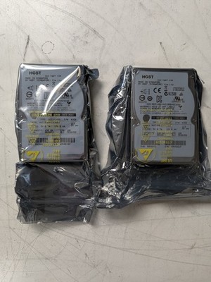 Lot Of 2 HGST/Hitachi 450Gb HUC109045CSS600 64Mb Cache 10 000Rpm Sas II 2,5''