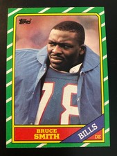 1986  Topps  Football  # 369  Bruce Smith       NM-MINT   HOF