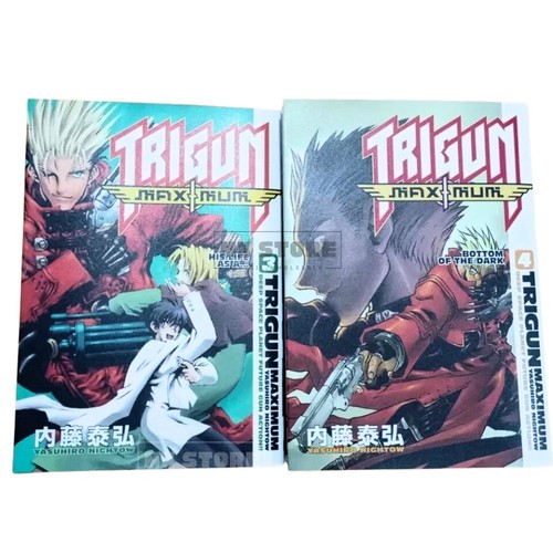 Manga Trigun Maximum Vol 1-14 End Complete Set by Ysuhiro Nightow English New - Picture 10 of 14