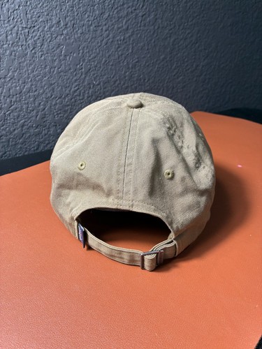 Patagonia Men's/Women's P-6 Logo Two-Tone Khaki & Gray Hat - Picture 3 of 5