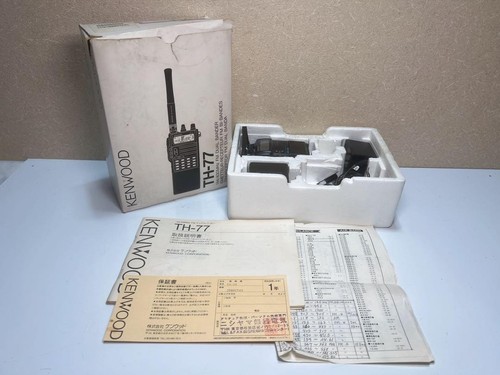 KENWOOD TH-77 144/430MHz FM Dual Bander Transceiver Nietestowany - Zdjęcie 7 z 9