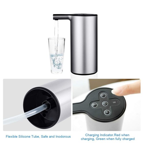 Auto Bottled Water Pump with Volume Control Water Dispenser Rechargeable Gall... - Picture 2 of 7