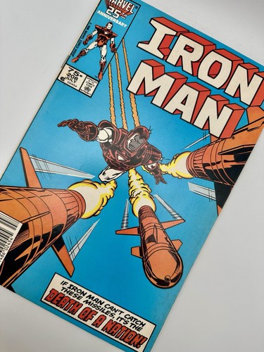 Marvel Comics - Iron Man #208 (1986) VG/B&B/CS - Picture 3 of 10
