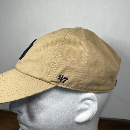 Mens 47 Brand New York Yankees Clean Up MVP Strapback Hat Cap White - Picture 3 of 7