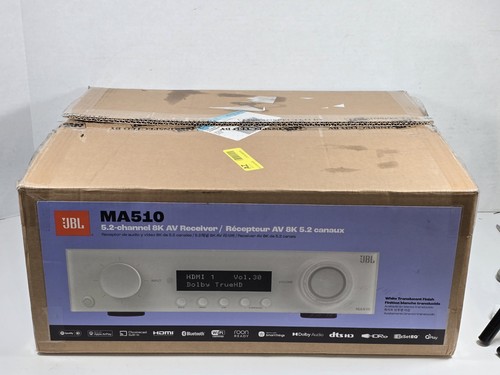 Defective - JBL MA510 75W 5.2ch Bluetooth and WiFi Capable HDR 8K HD AV Receiver - Picture 14 of 14