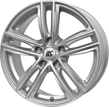 4x Alufelgen RC-DESIGN RC27 Kristallsilber (KS) 6,5x17 ET47 LK5 114 17 Zoll Felg